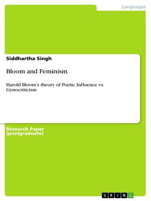 cover image of Bloom and Feminism